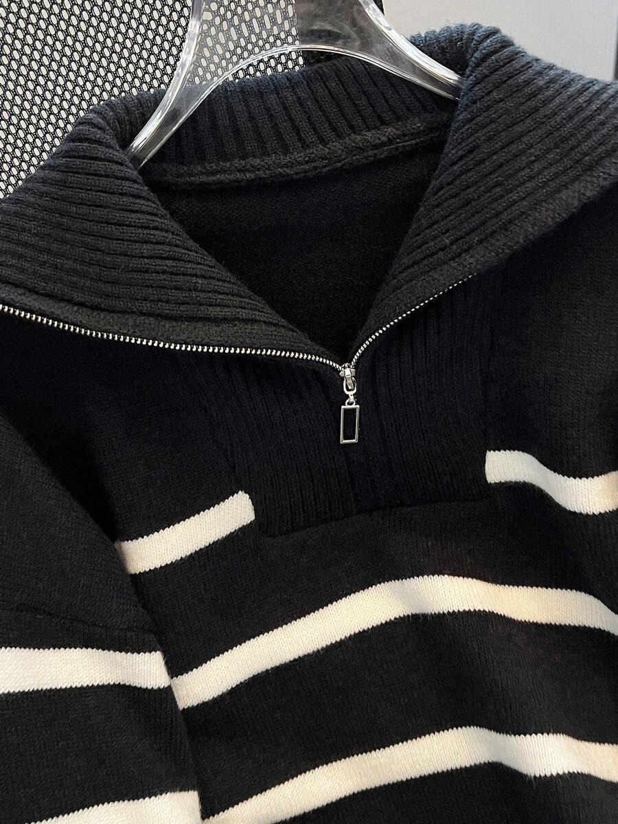 SWETER PASKI KONTRAST 