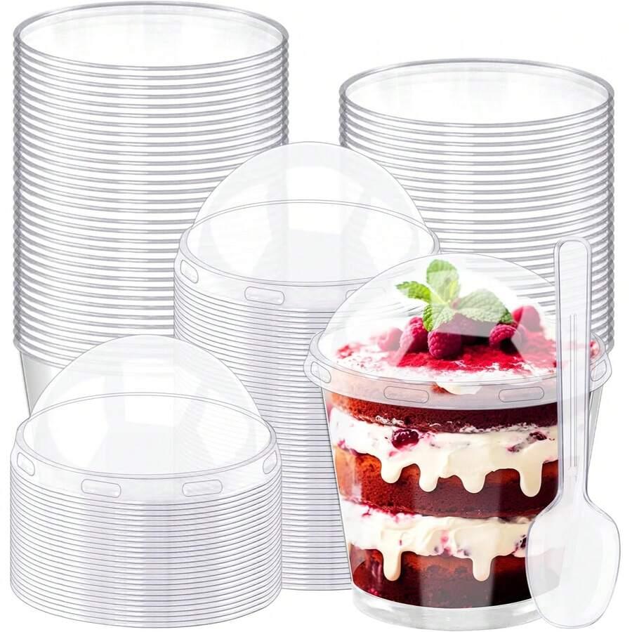 plastikowe pojemniki na deser 10-pack