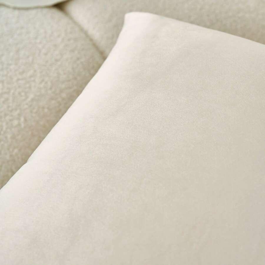 beżowa POSZEWKA NA PODUSZKĘ 2-pack