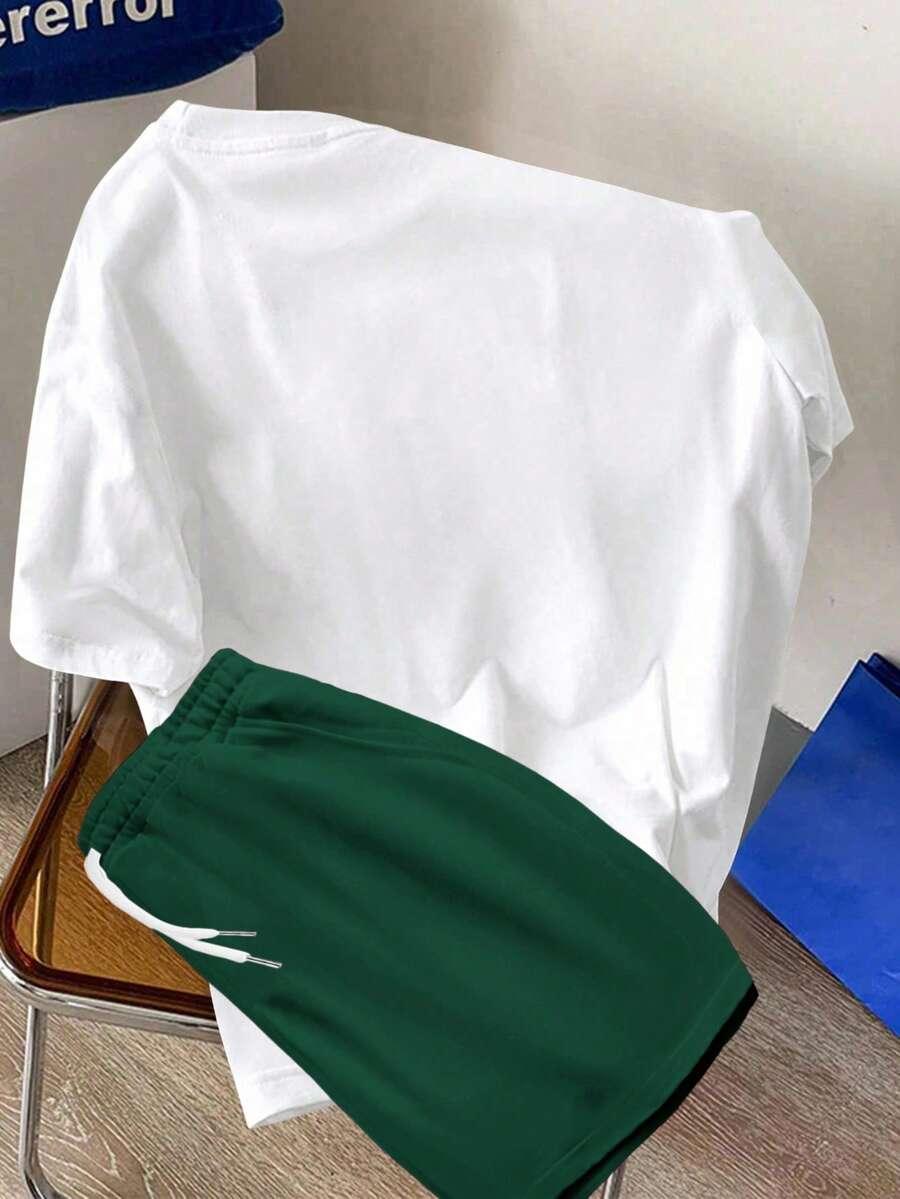 T-shirt spodenki komplet 