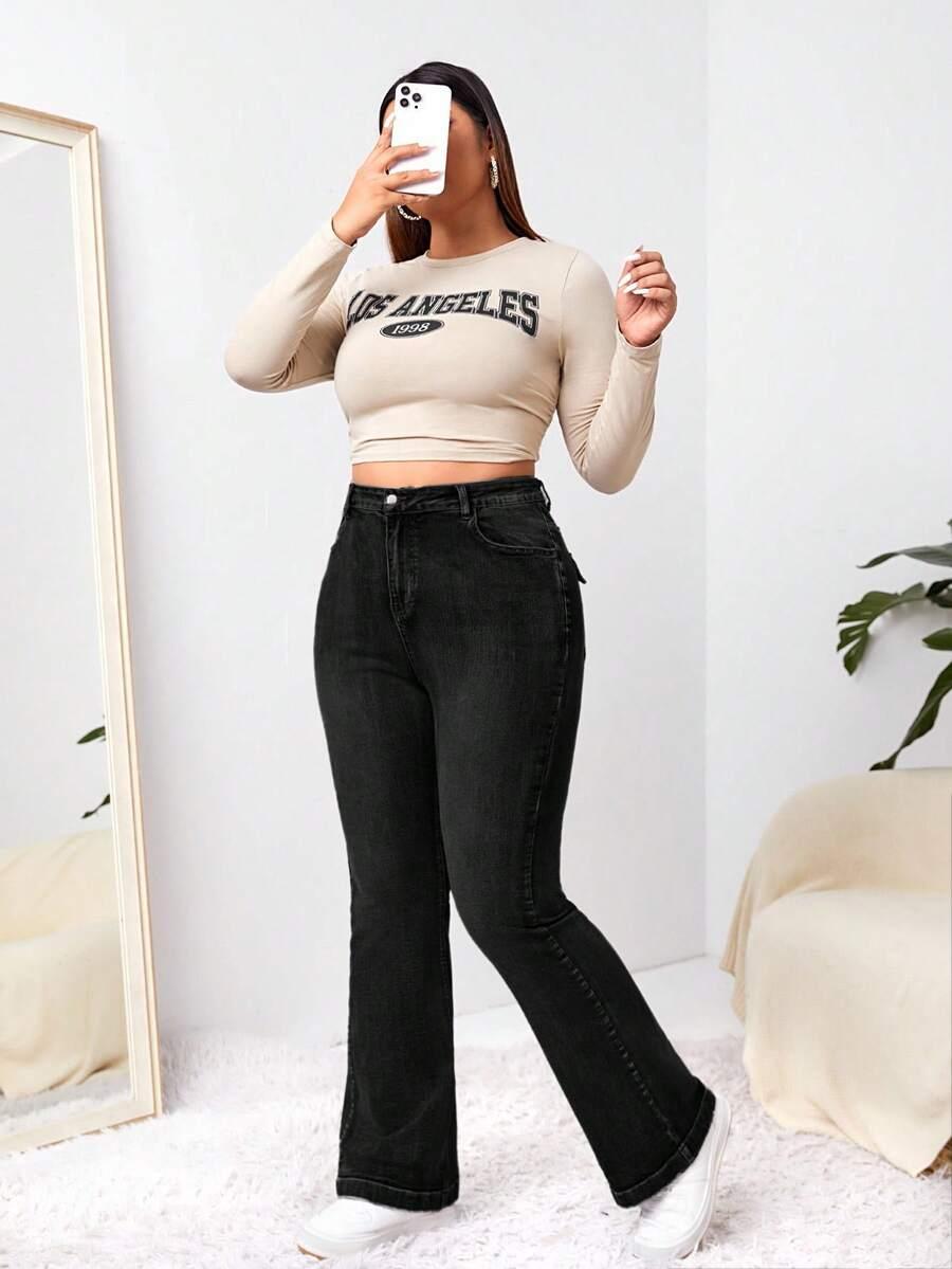 czarne spodnie jeans