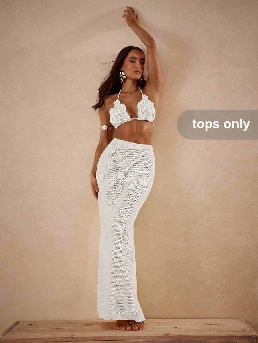 biała góra od bikini