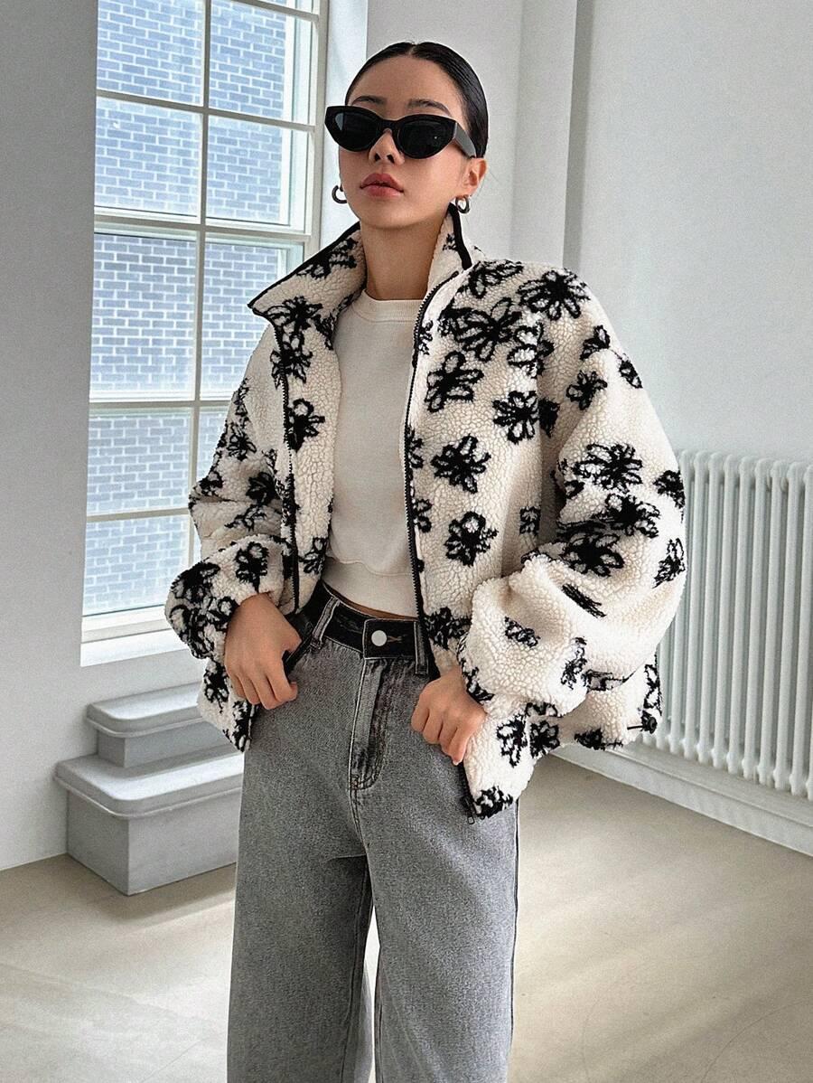 ROZPINANA BLUZA BEZ KAPTURA