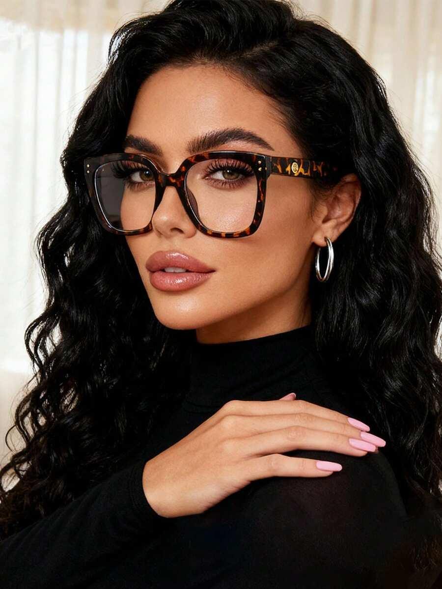okulary animal print 