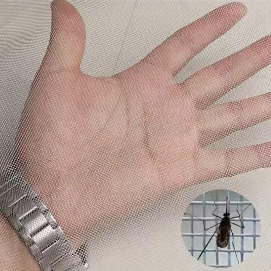 szara moskitiera DO OKNA