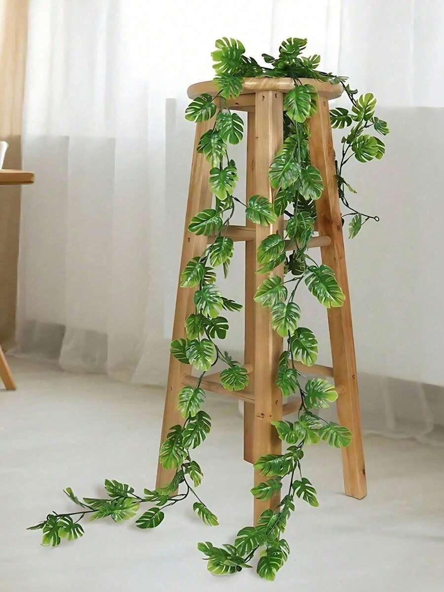SZTUCZNY KWIAT BLUSZCZ MONSTERA