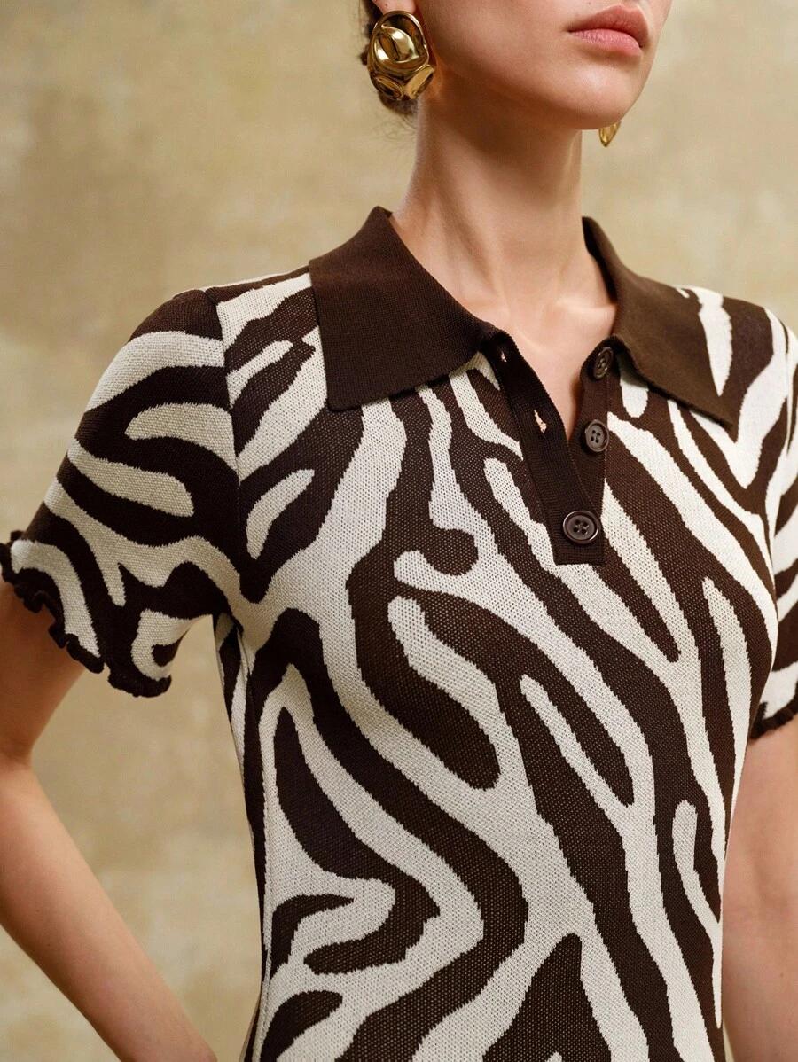 maxi sukienka krótki rękaw v neck