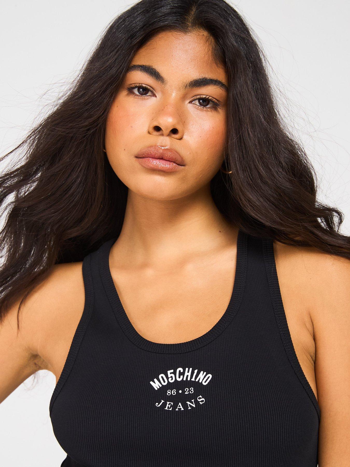 MOSCHINO JEANS TOP Z LOGO K1J0804