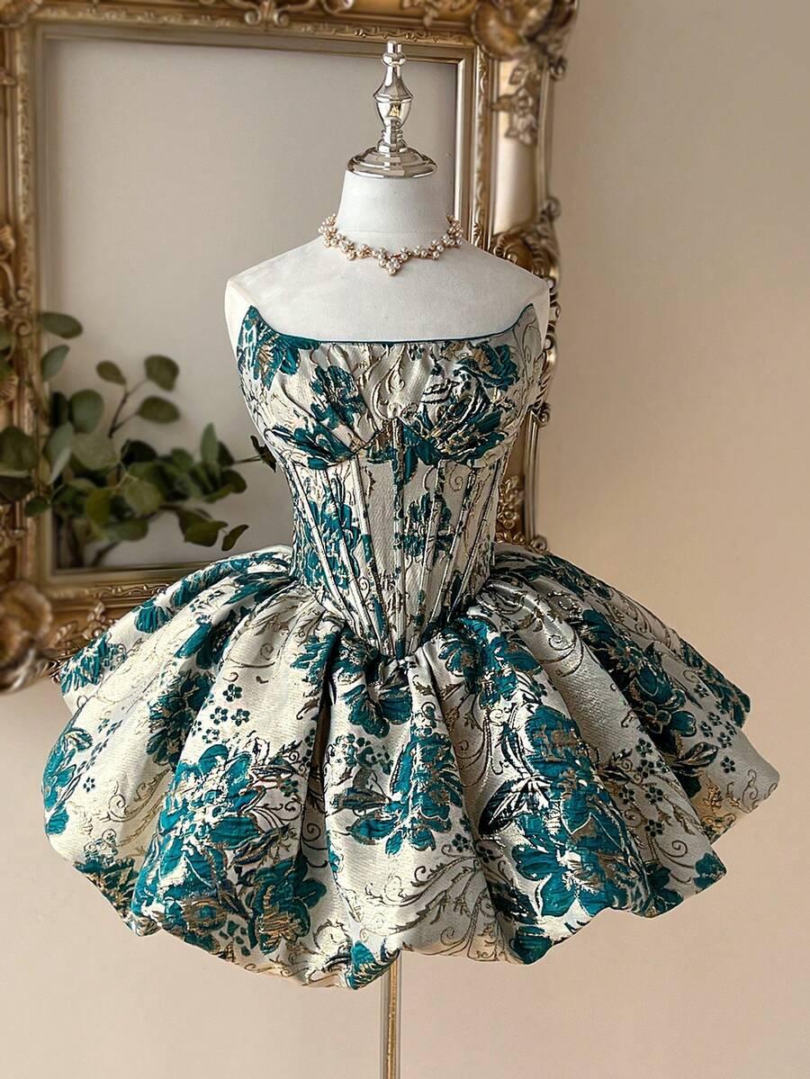 mini sukienka wzór