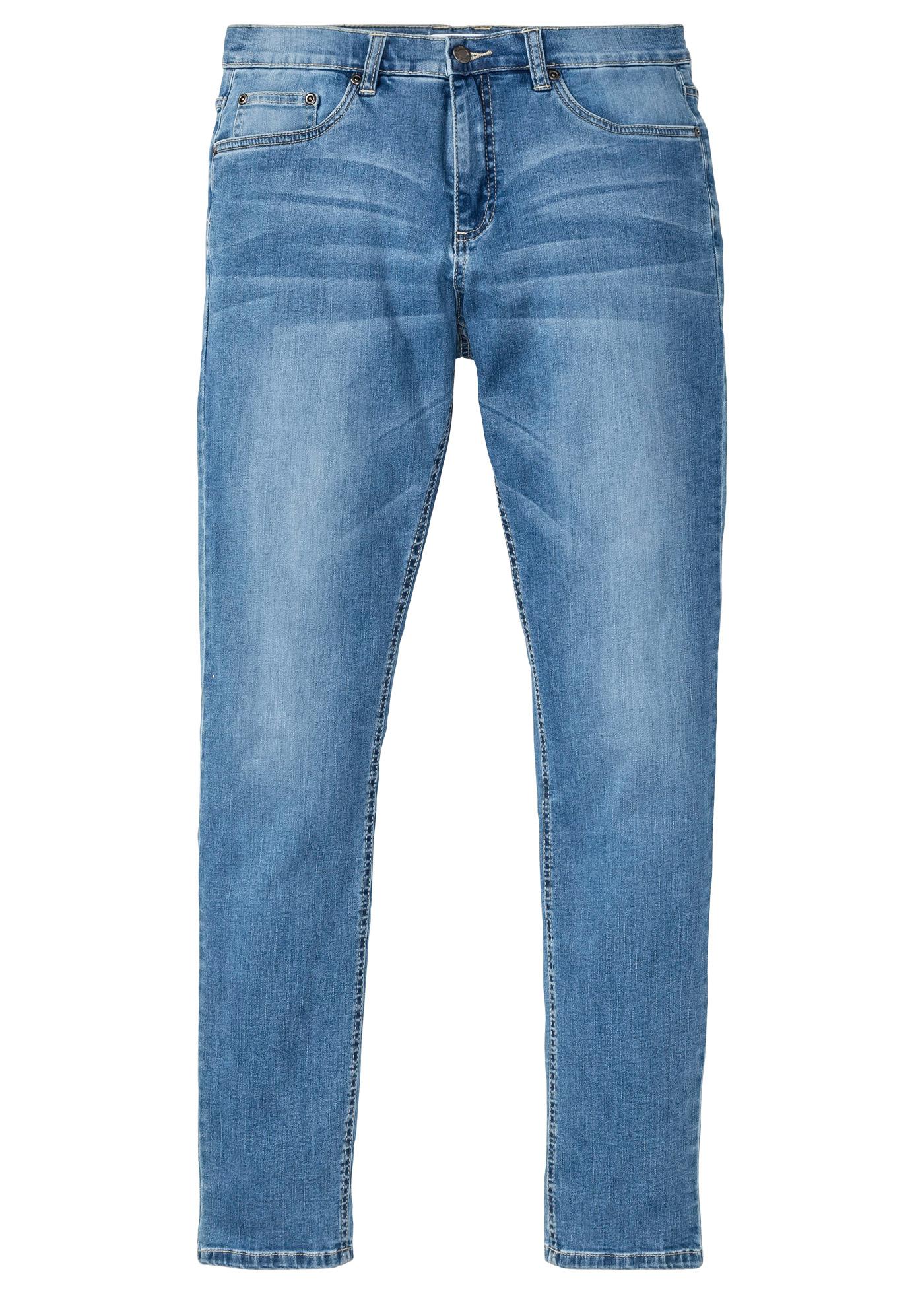 NIEBIESKIE SPODNIE JEANS