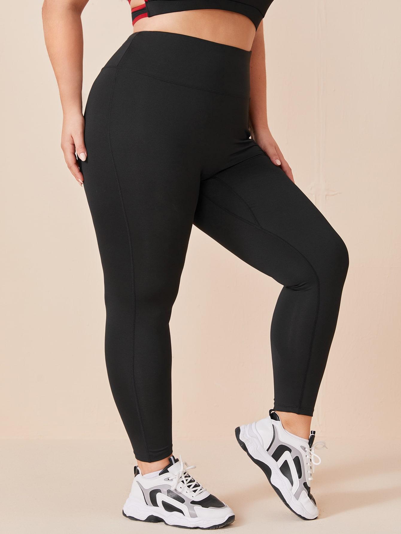 CZARNE LEGGINSY SPORTOWE 