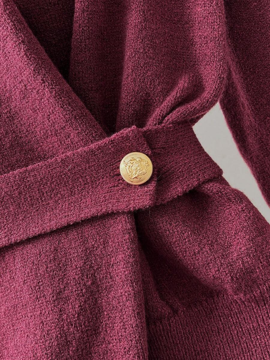 ELEGANCKI SWETER Z GOLFEM
