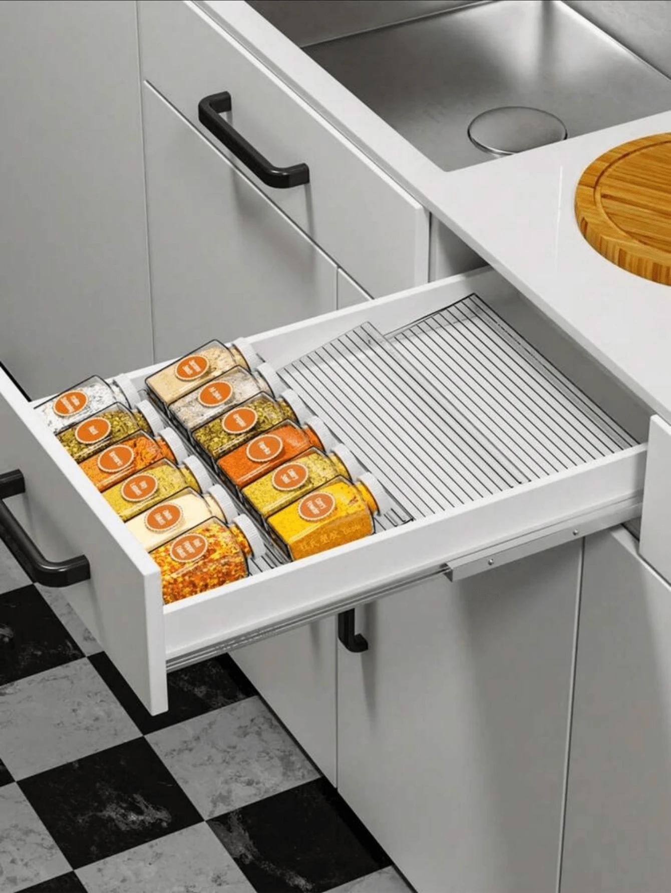 bezbarwny organizer 4-pack
