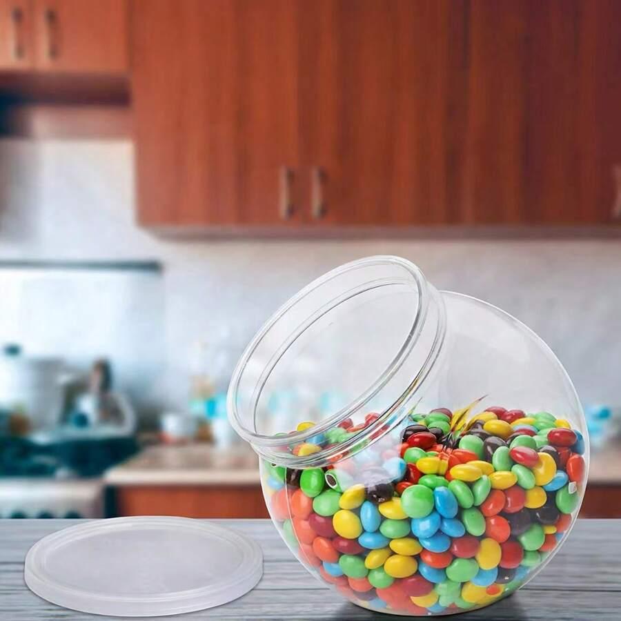 plastkowy słoik z przykrywką 5-pack