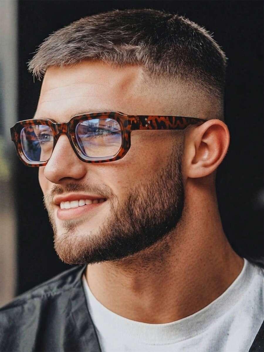 okulary zerówki animal print