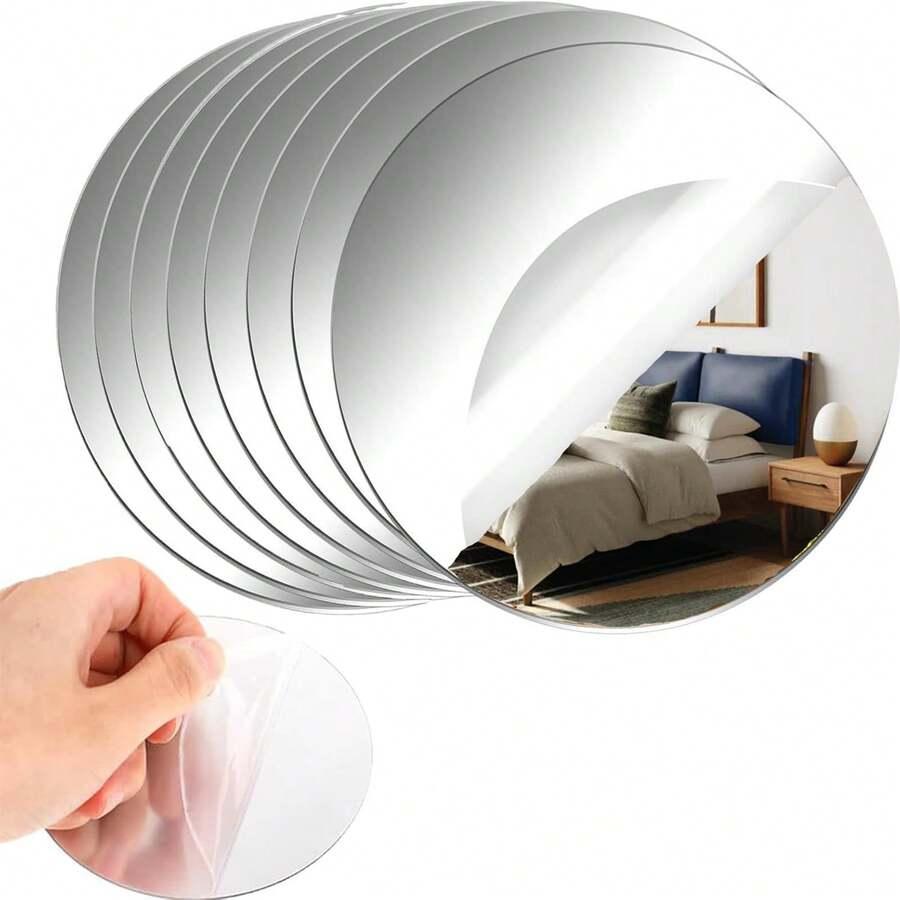 naklejka imitacja lustra 4-pack