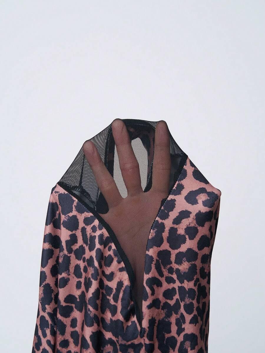 body siateczka animal print