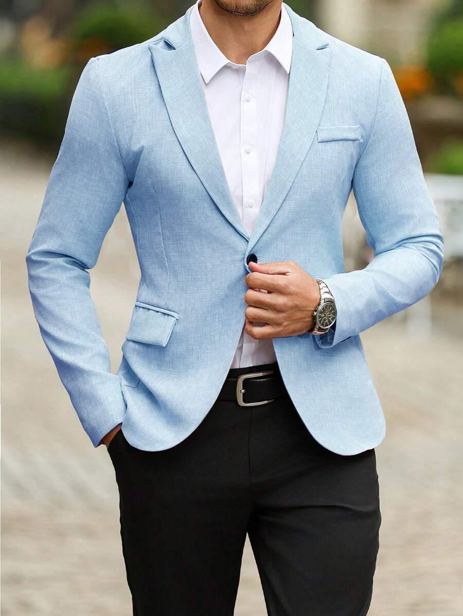 ELEGANCKA MARYNARKA MĘSKA