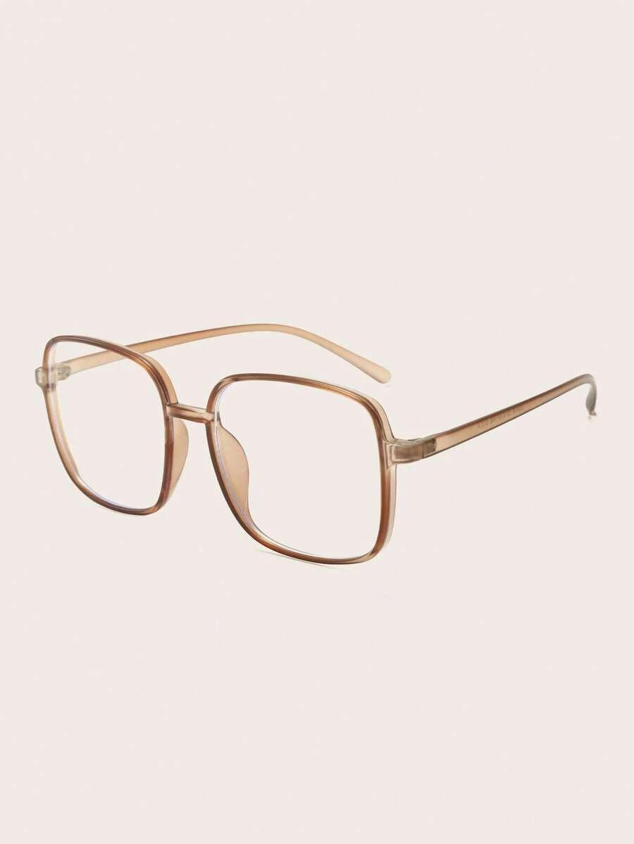 brązowe okulary zerówki