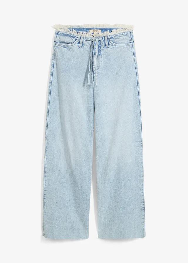 SPODNIE JEANS PROSTA NOGAWKA