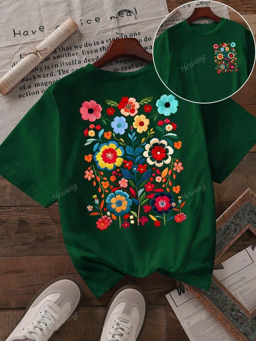 T-SHIRT Z NADRUKIEM