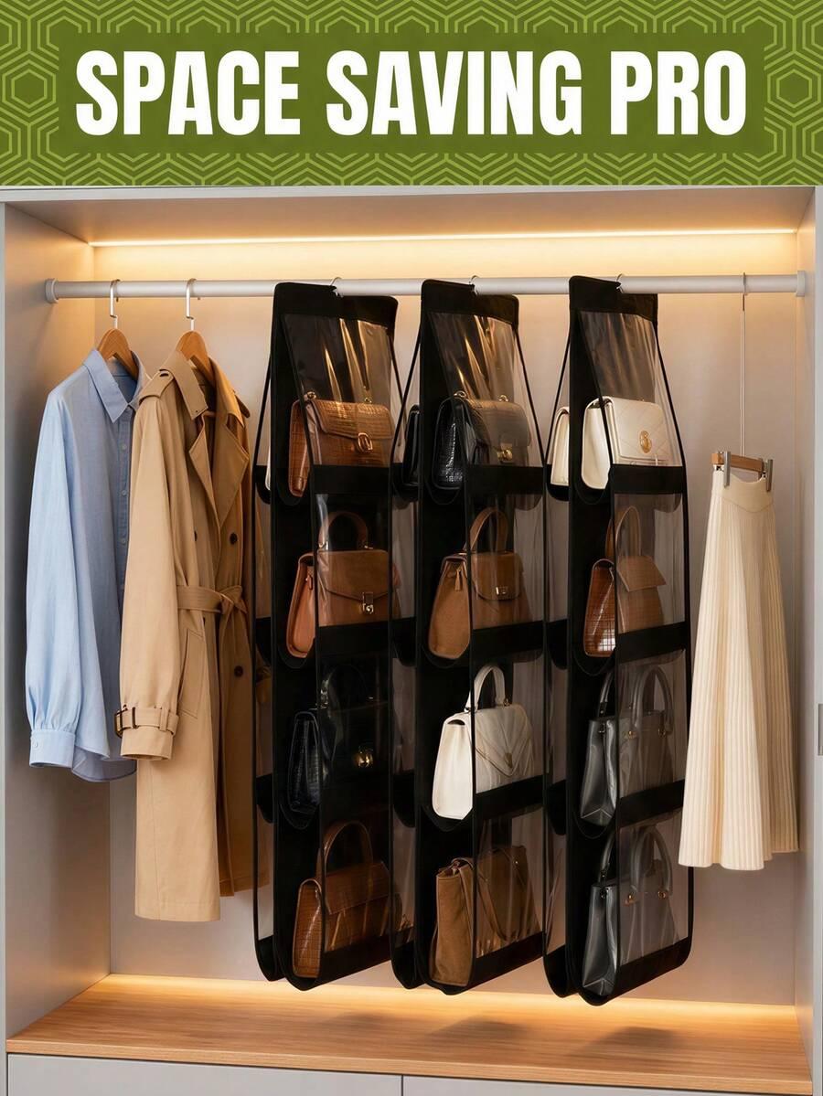CZARNY WISZĄCY ORGANIZER 