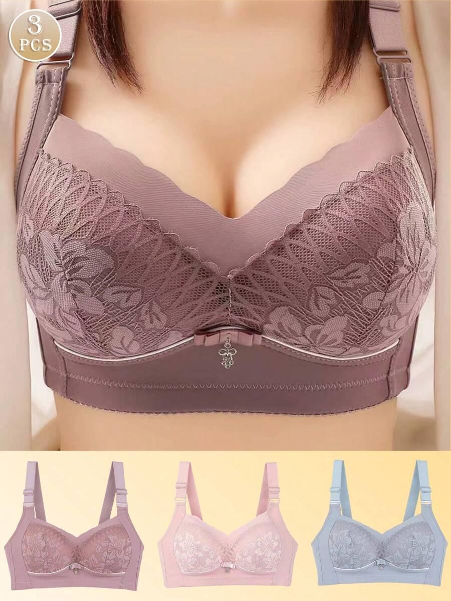 BIUSTONOSZ KORONKA 3-PACK 