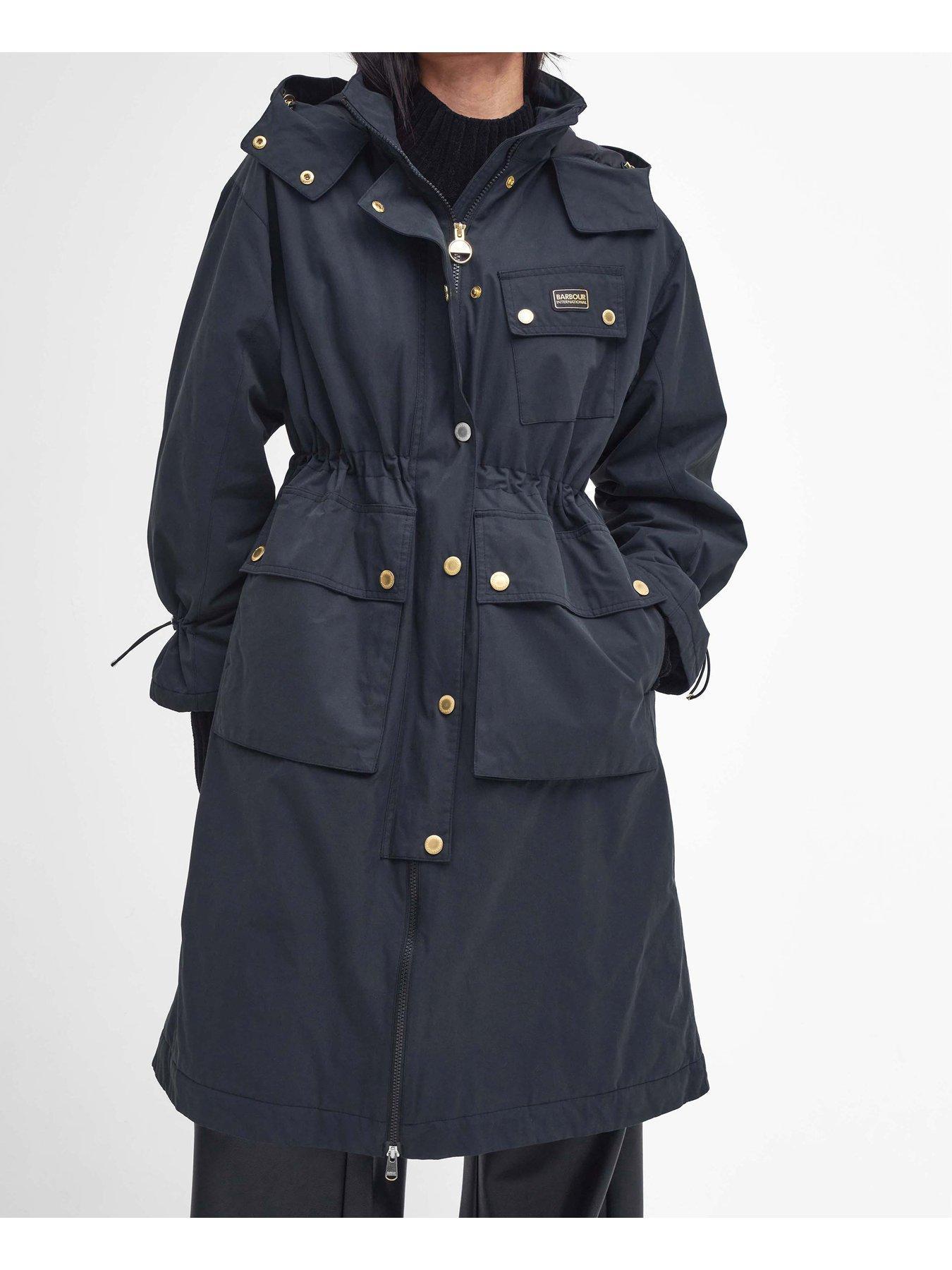 BARBOUR PARKA PRZECIWDESZCZOWA DAMSKA LSP0186BK11