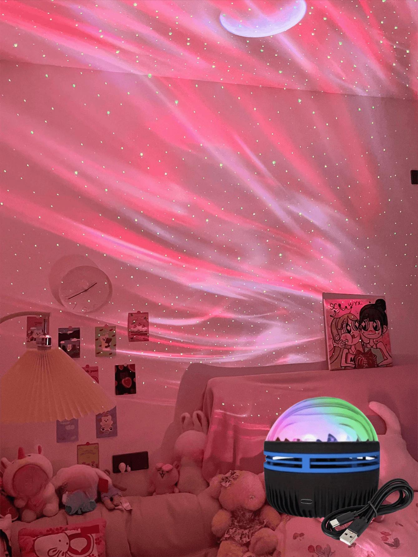 lampa projektor gwiazd