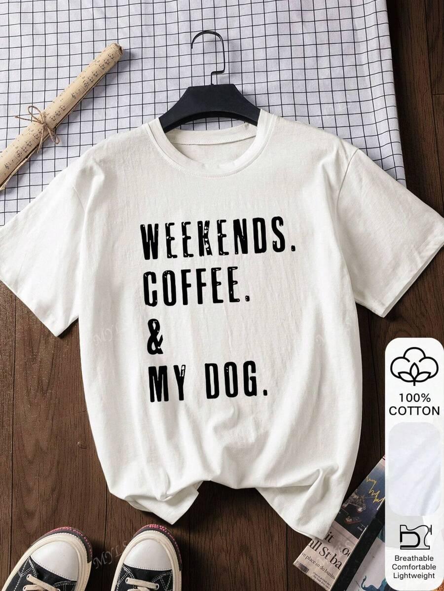 T-SHIRT Z NADRUKIEM