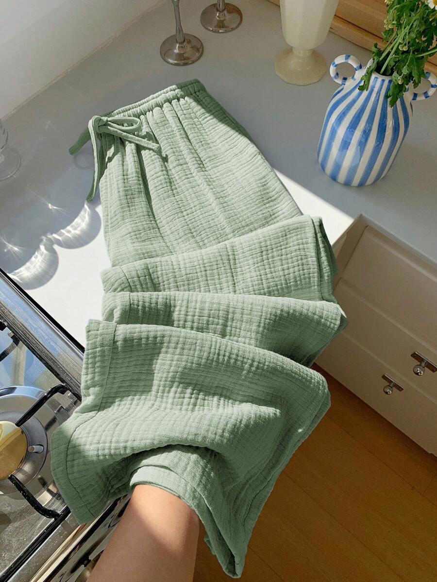 zielone spodnie casual