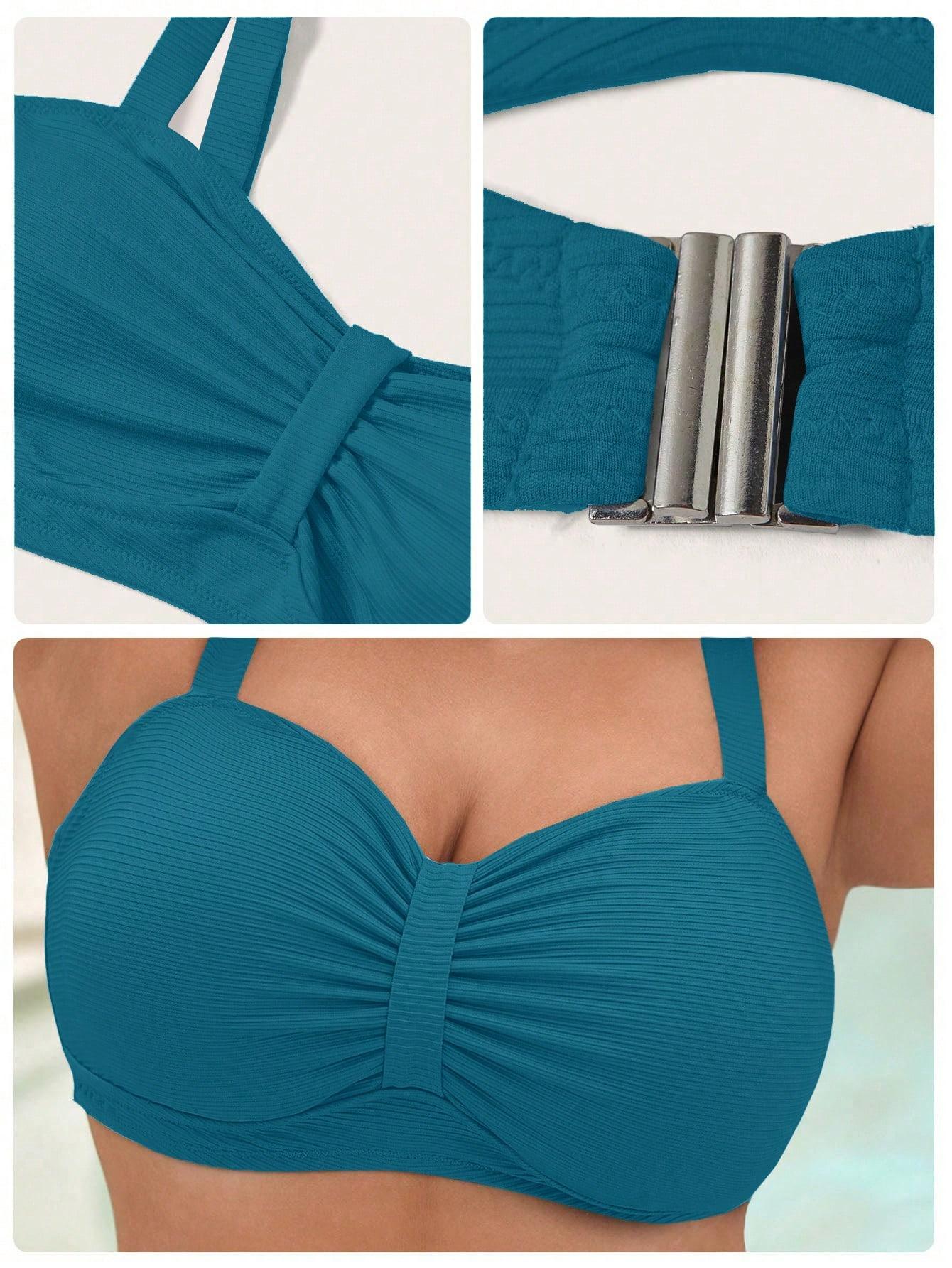 niebieska góra od bikini