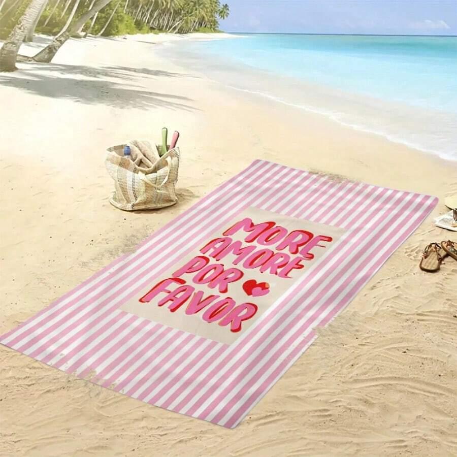 kolorowy ręcznik plażowy