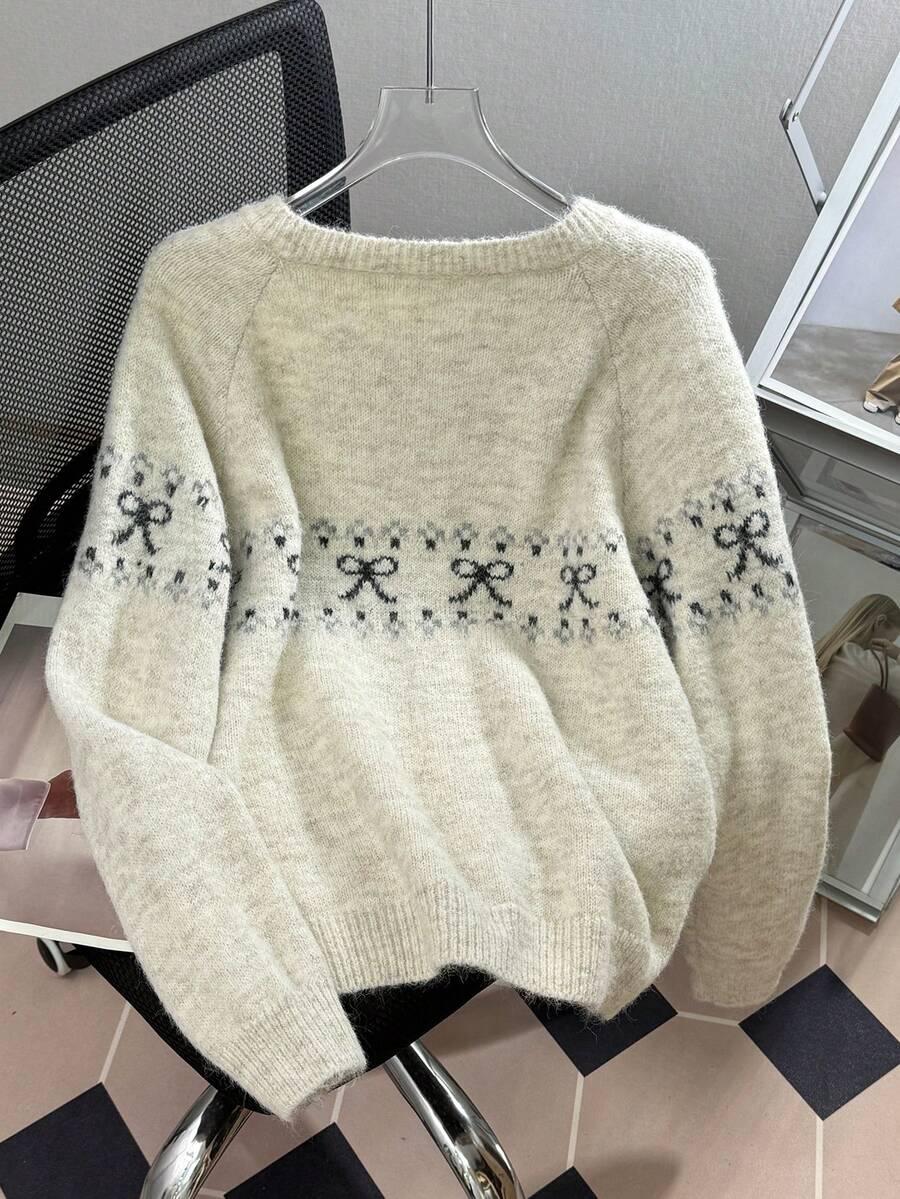 dzianinowy rozpinany sweter