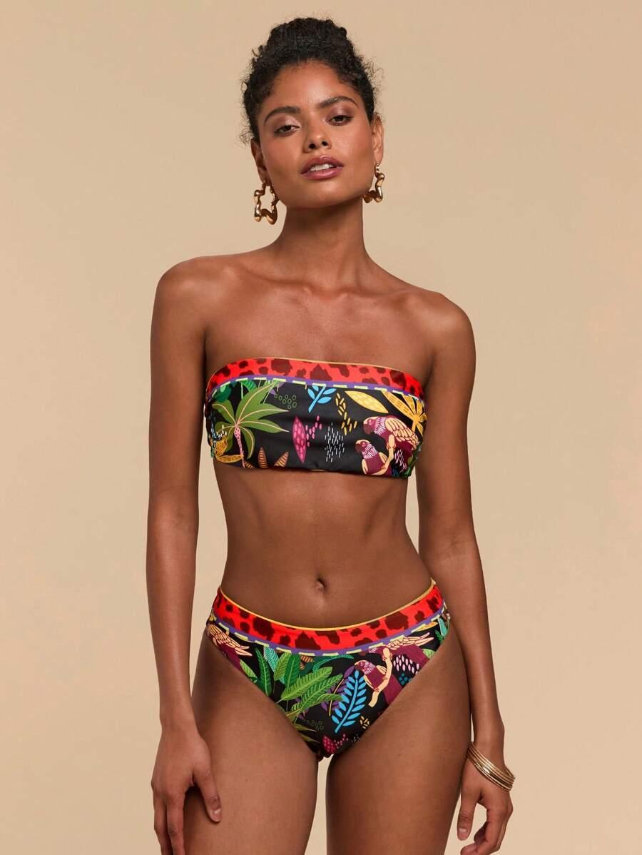 DÓŁ OD BIKINI PRINT