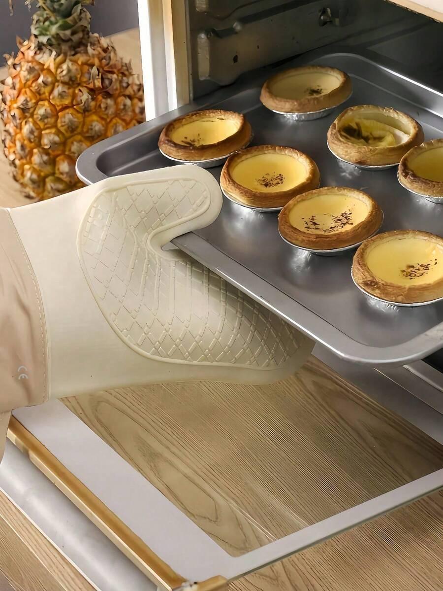 beżowa rękawica kuchenna