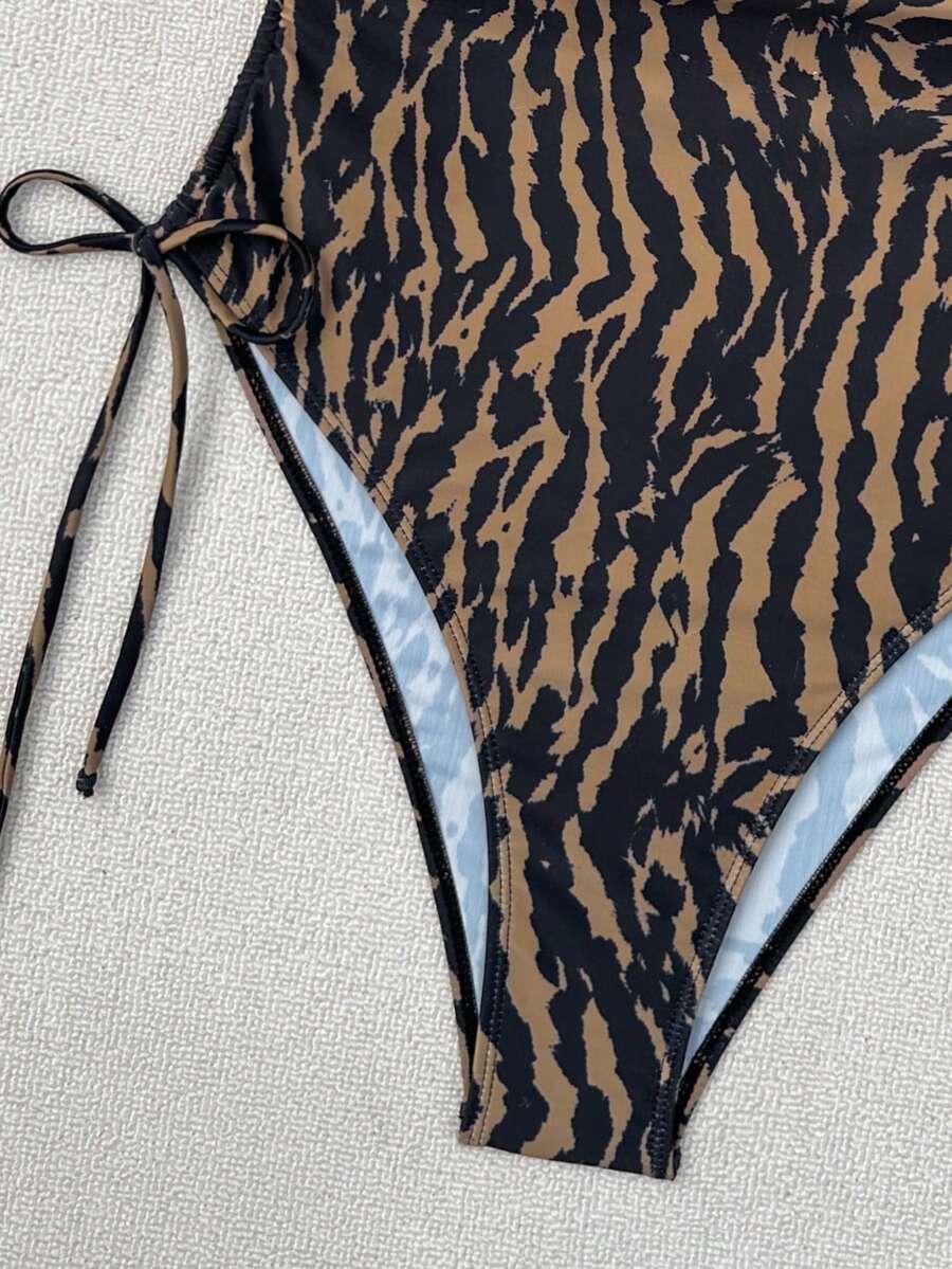 JEDNOCZĘŚCIOWY STRÓJ KĄPIELOWY ANIMAL PRINT