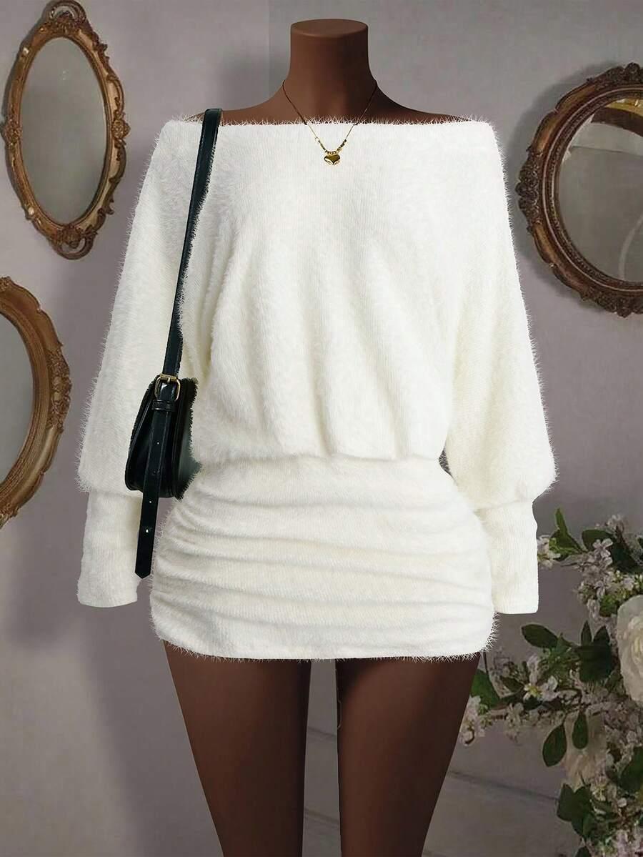 FLUFFY MINI SUKIENKA 