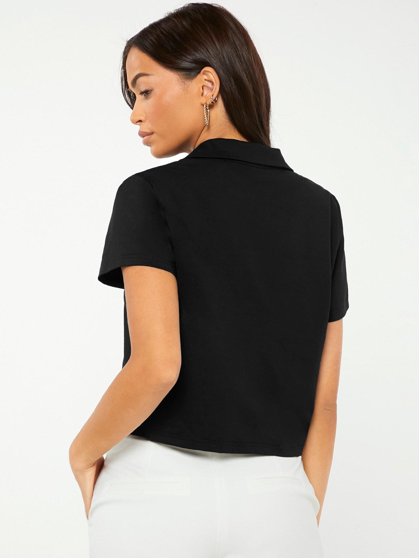 CZARNY TOP BASIC