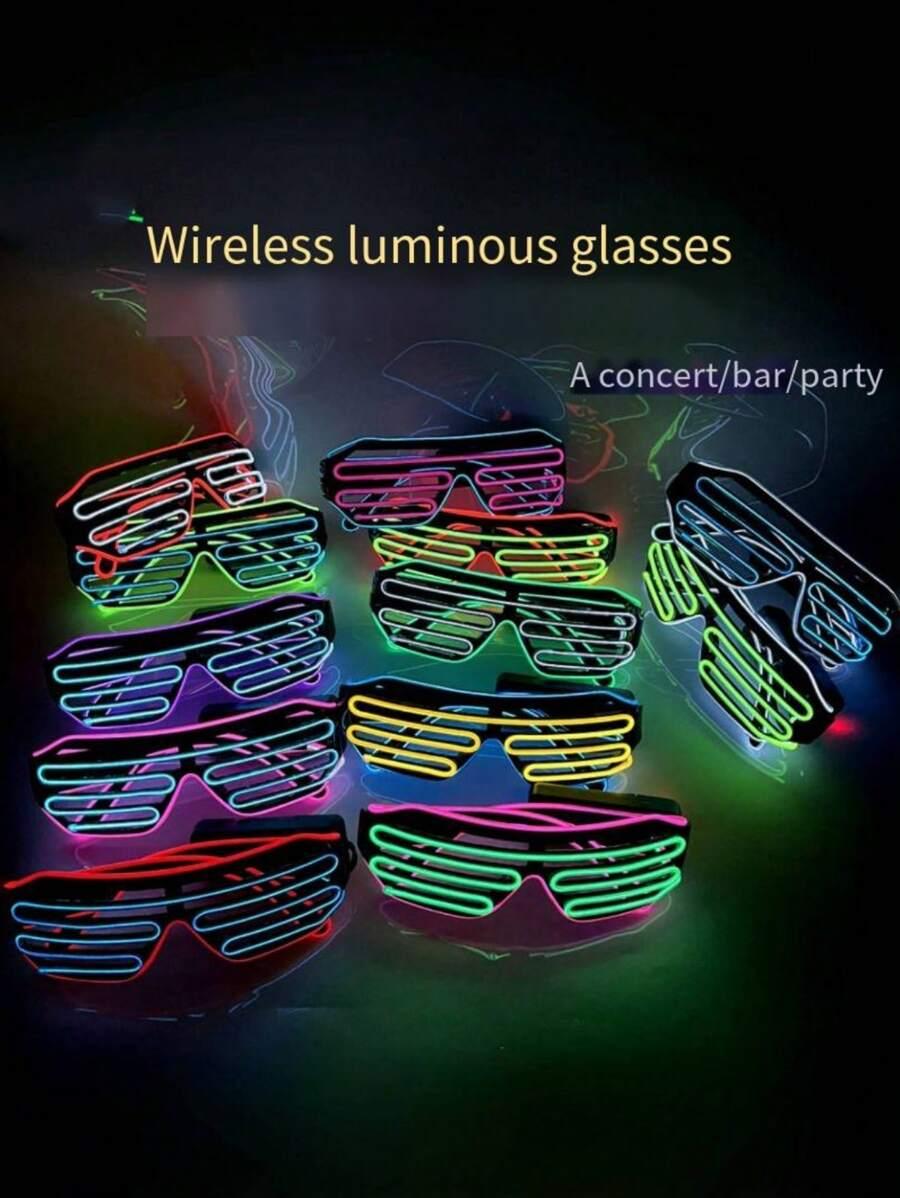 fluorescencyjne okulary led