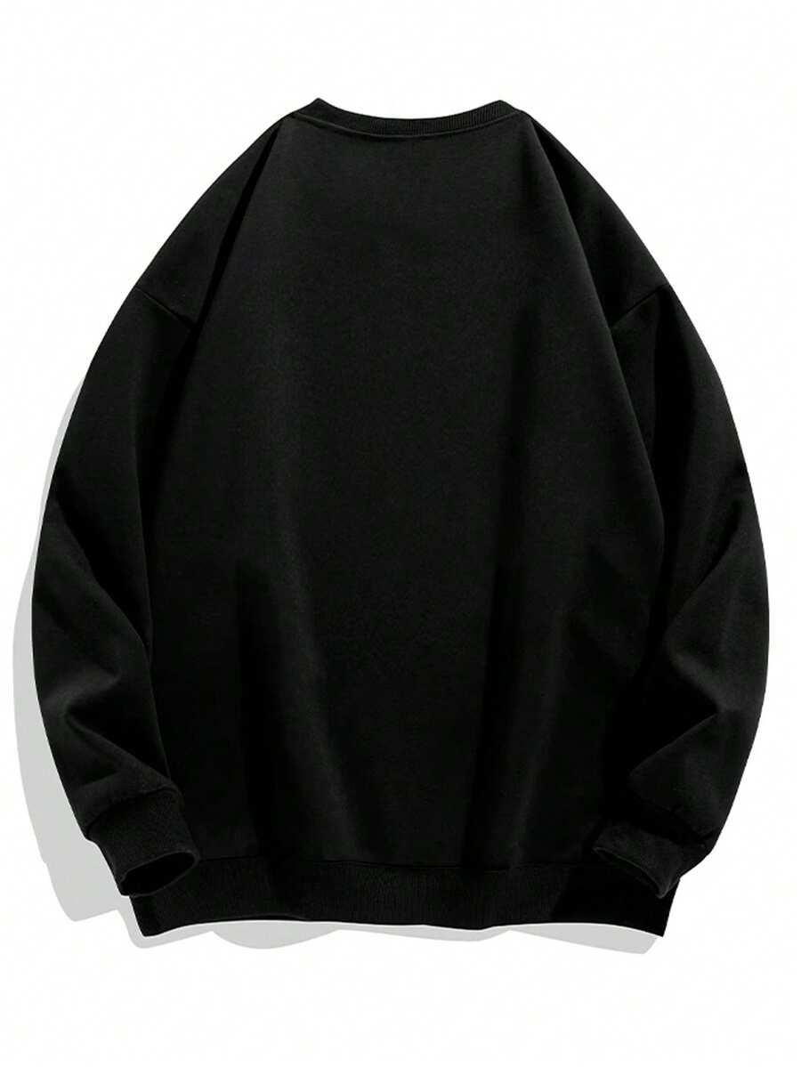 CZARNA BLUZA NANDRUK