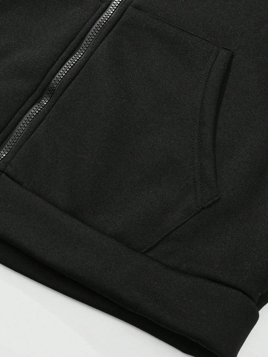 czarna bluza zamek
