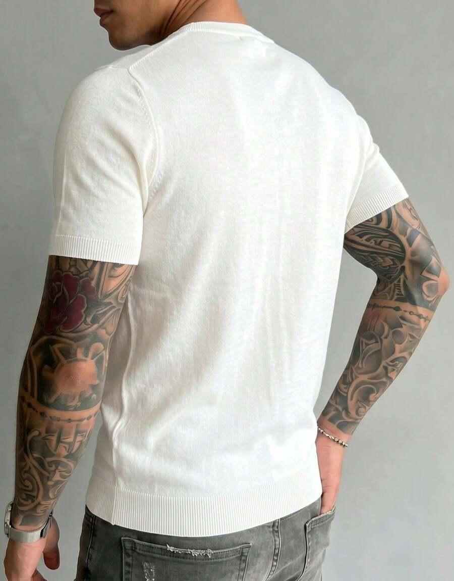 sweter krótki rękaw