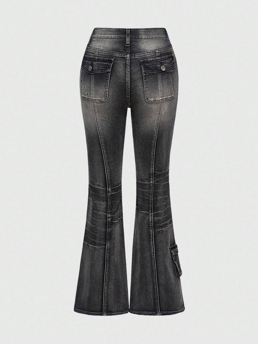 spodnie jeans kieszenie