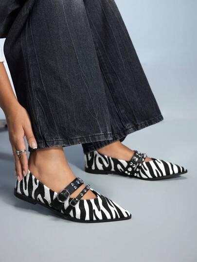 czółenka animal print 