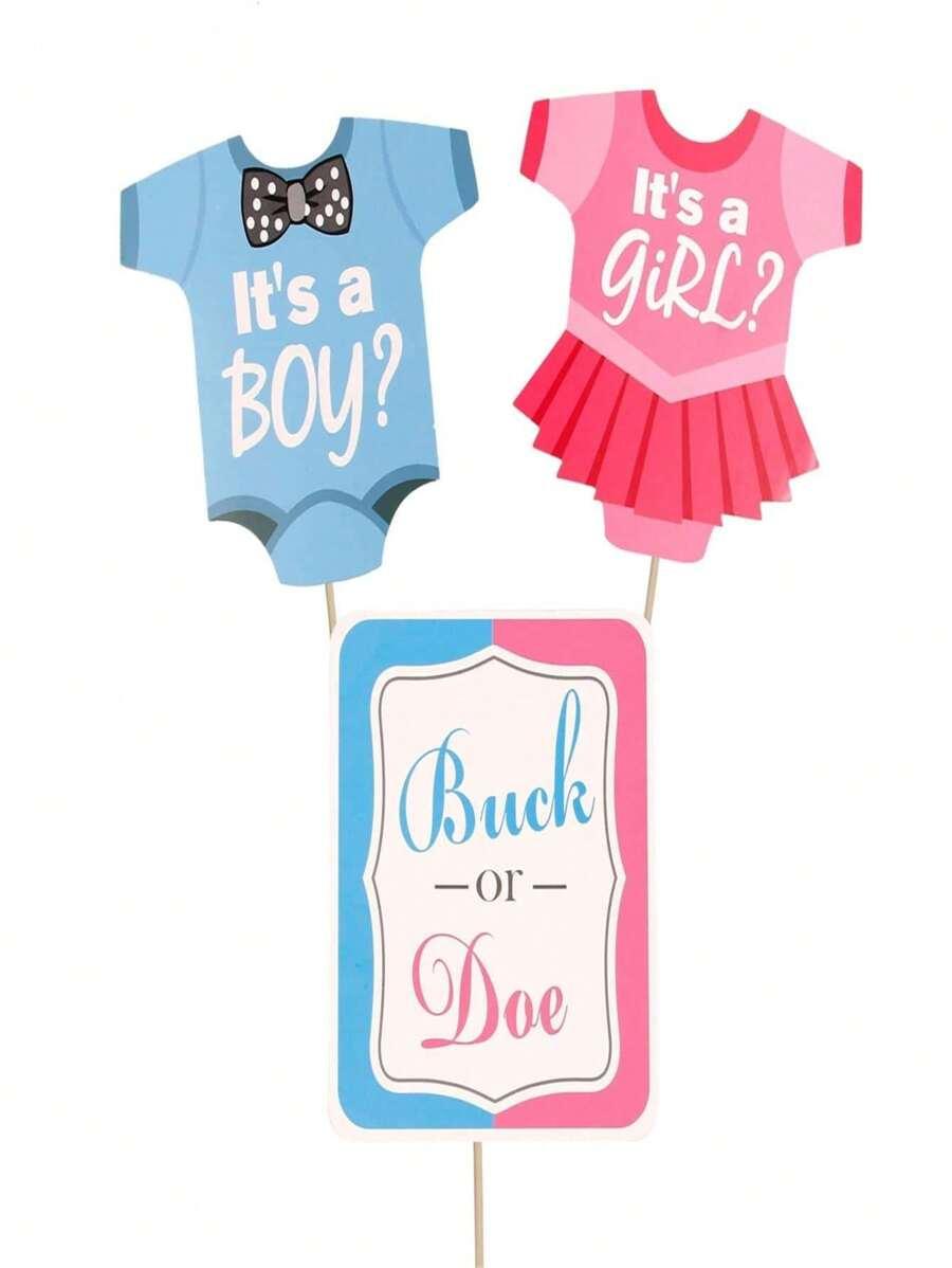 akcesoria na gender reveal