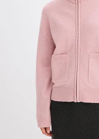 SWETER DAMSKI PLUS SIZE Z DEKOLTEM STÓJKA 