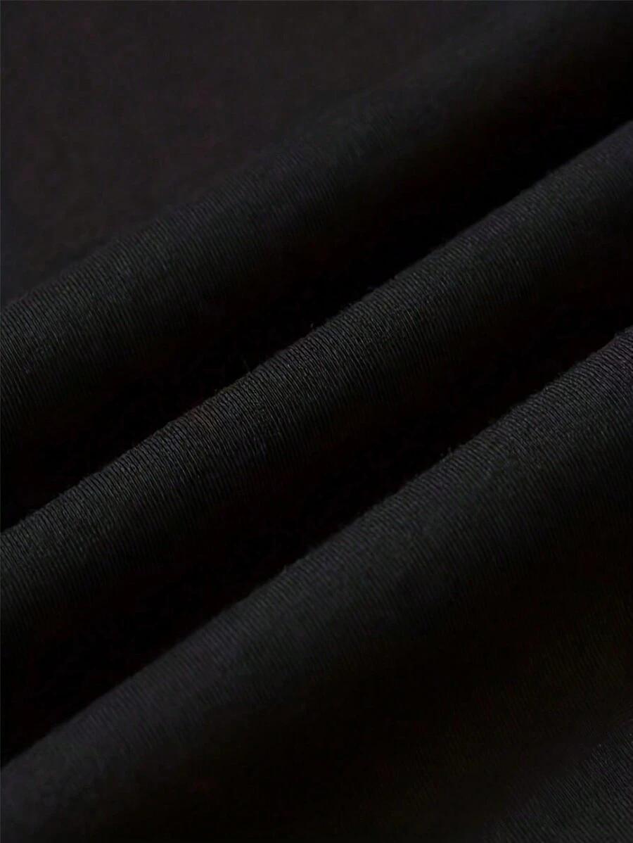 CZARNY T-SHIRT BASIC