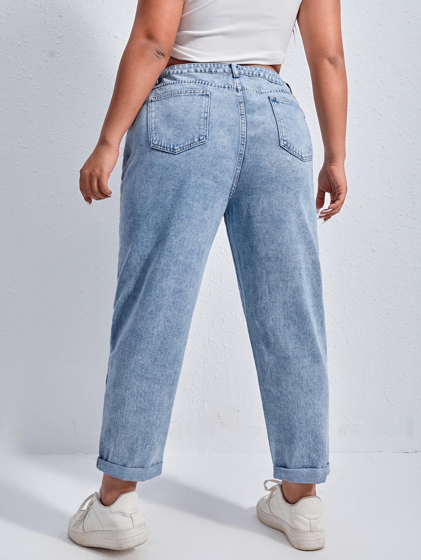 NIEBIESKIE SPODNIE JEANS