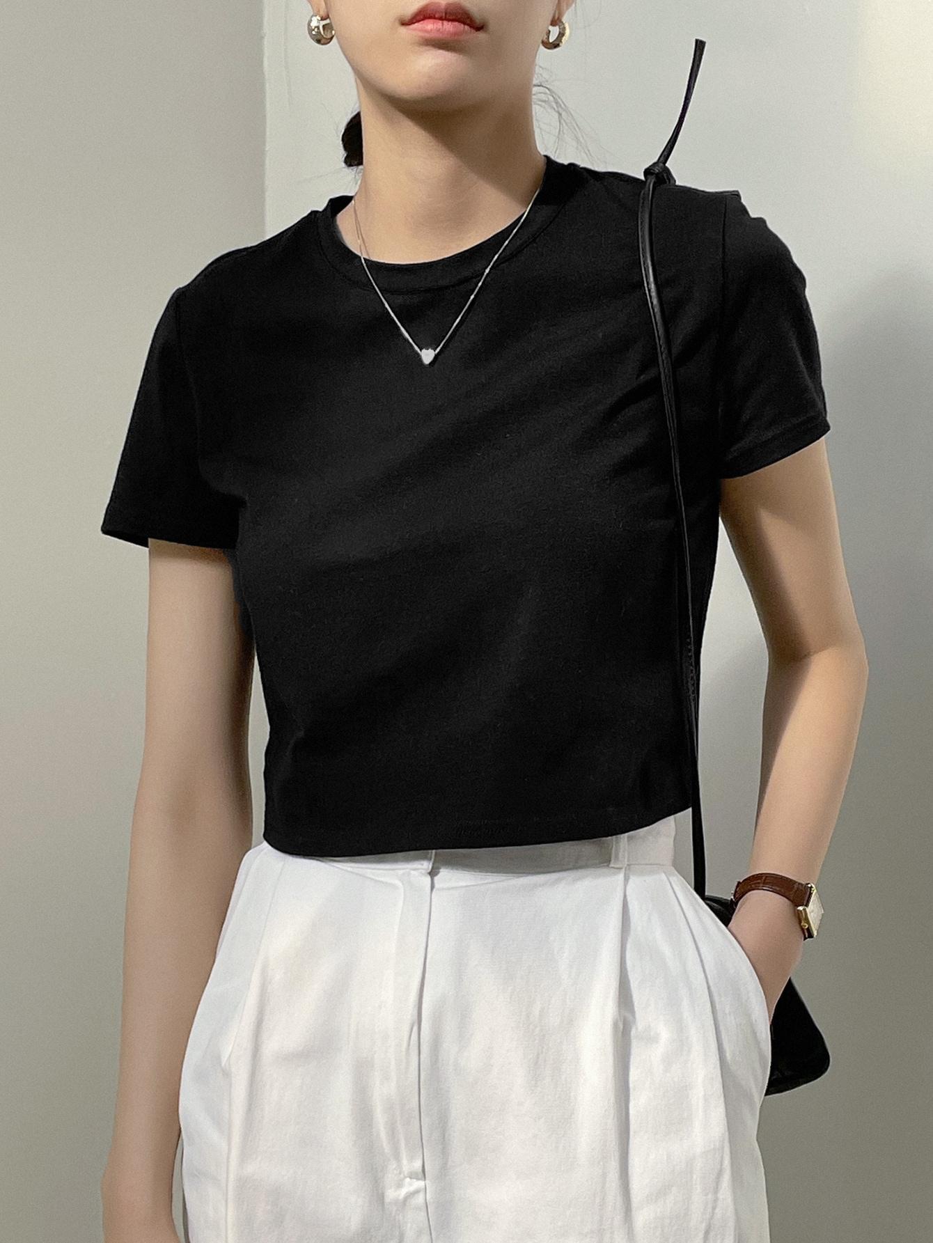 CZARNY t-shirt BASIC